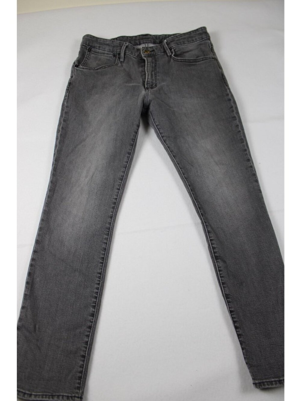 Bonobos Mens Gray Slim Fit Jeans Size 33/30 Classic Denim Pants